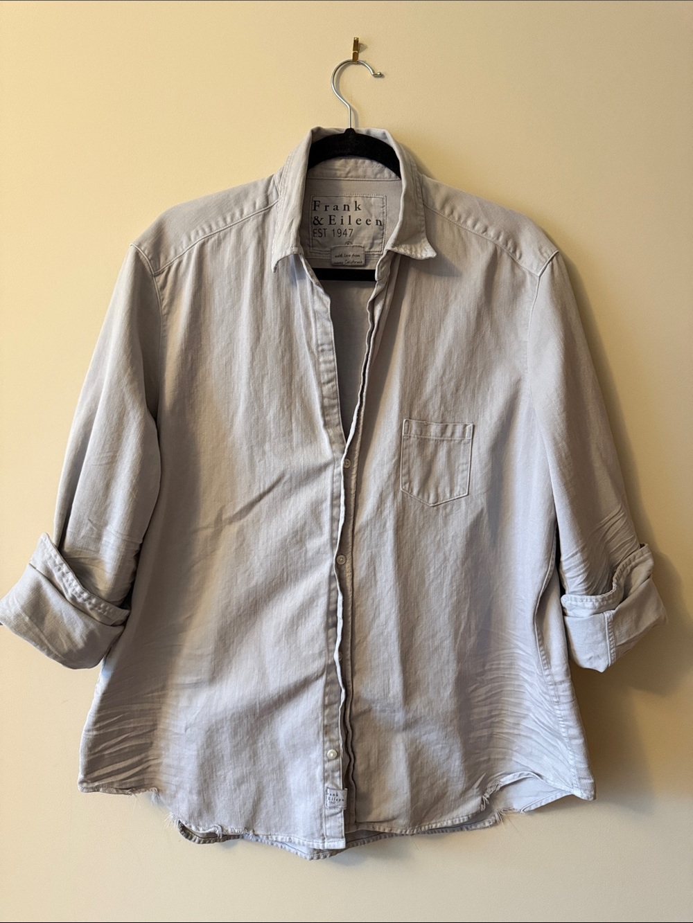 Frank & Eileen - Eileen shirt in Famous Denim